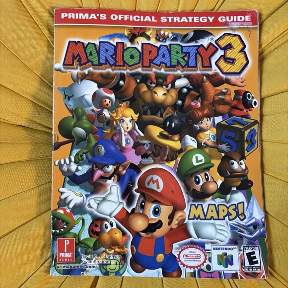 Nintendo 64 N64 Mario Party 3 Prima's Official Strategy Guide - Picture 1 of 6